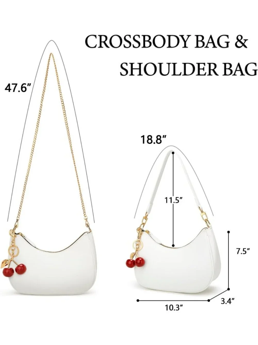 Cute Hobo Shoulder Bag for Women | Stylish Underarm Purse & Handbag